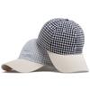 Small Plaid Soft Top Baseball Cap For Women Men Classic Vintage Sun Hat Fashion Casual Visor Caps Summer Streetwear Daily Travel
