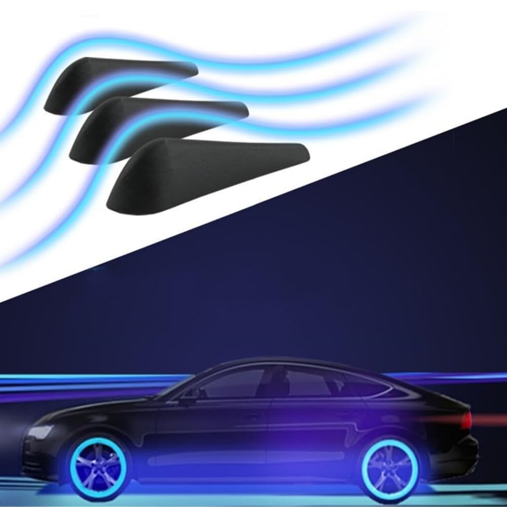 Wind Noise Prevention, Wind Noise Reduction, Wind Noise Reducing Fin Set, For Cars, Exterior, Interior, Wind, Doors, Rear