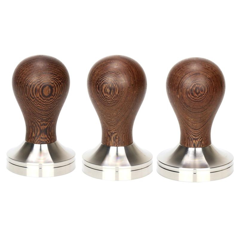 Buy New Espresso Tamper for Barista Flat Threaded Base Espresso Tamper