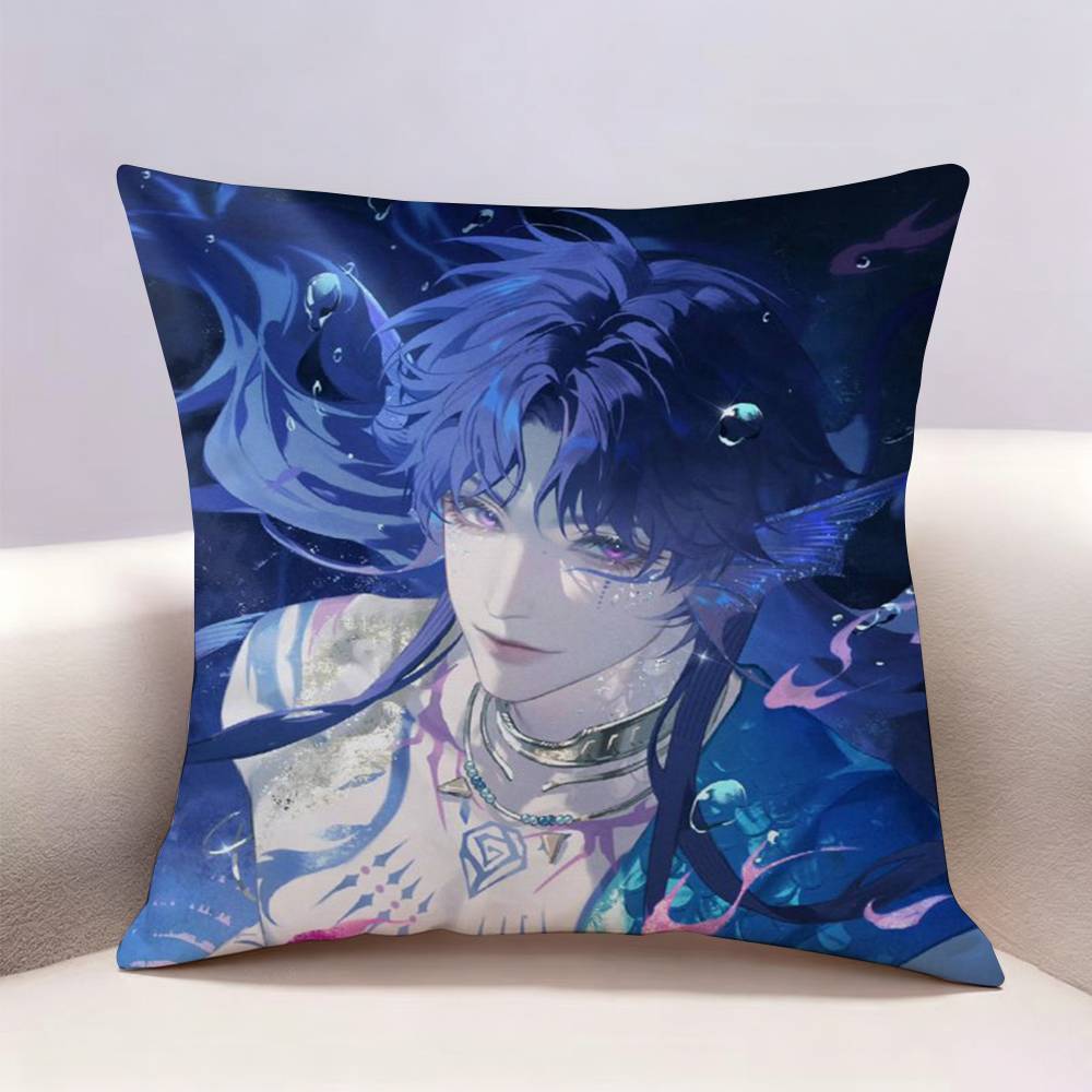 Game LLove and Deepspace  Doublesided print Pillow Case Pattern Printed Pillowcase For Living Room Sofa Cushion Cover
