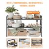 Under-sink storage rack, under-bathroom storage, kitchen storage rack, 2-tier storage, under-sink storage rack, expandable under-sink rack, easy assem