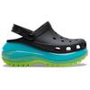Crocs Lightweight Breathable EVA Clogs Unisex Footwear Black Blue 207988-0C4