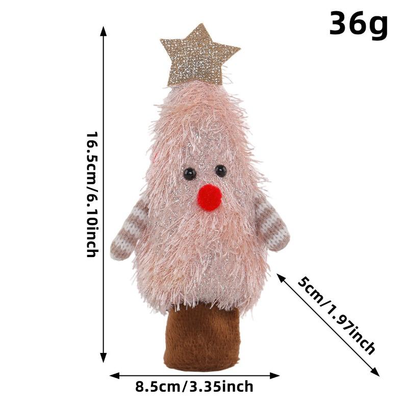 

Любовь в Гонконге Рождественская атмосфера декоративные реквизиты Рождественская елка кукла украшение Праздничное место оформление витрины