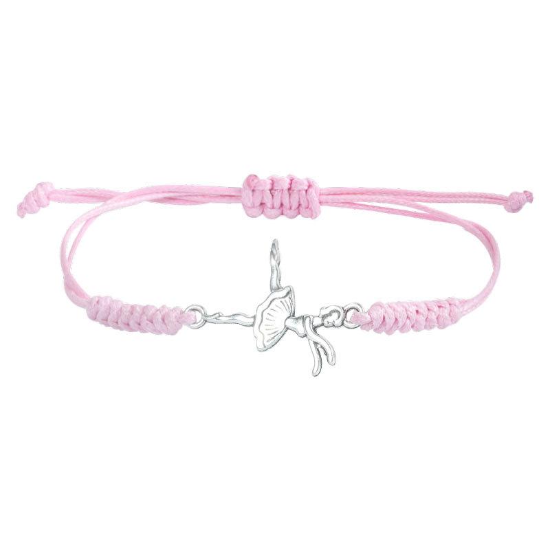 1 Pcs Hand Woven Alloy Bracelet for Baseball Football, Basketball and Volleyball