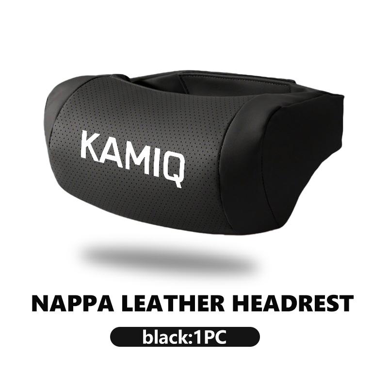 nzqdk0 Car Seat Headrest Memory Cotton Neck Pillow Auto Interior Accessories For Skoda Fabia Kamiq Superb Scala Enyaq-iV MK3 VisionS