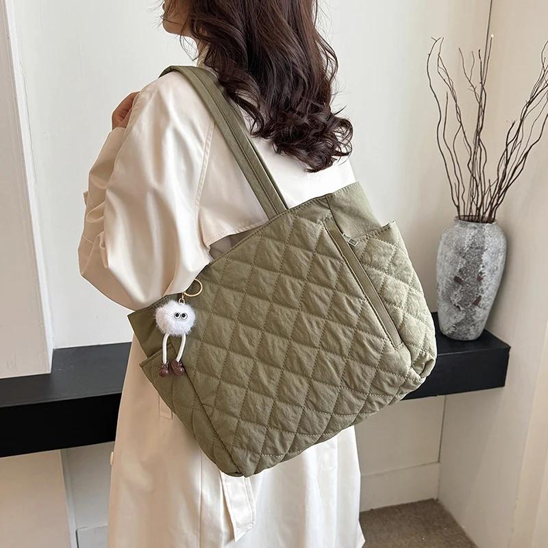 

Модная женская холщовая сумка однотонная дизайнерская женская повседневная сумка через плечо