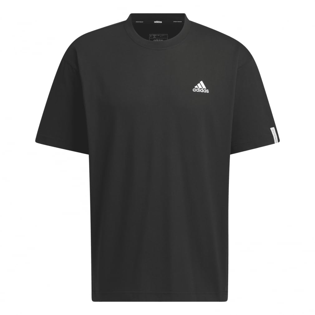 Adidas M SL Size S ESS+ T-Shirt, Black,