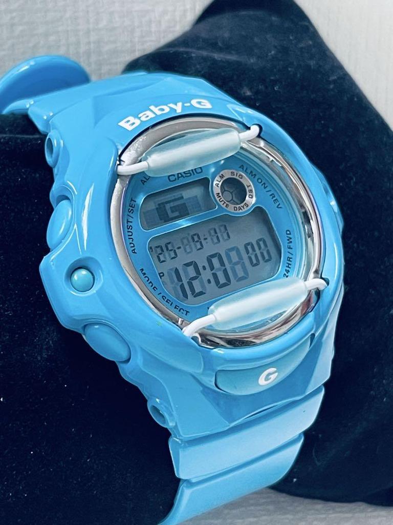 [USED] Working Casio BABY-G BG-169R Women's Blue
