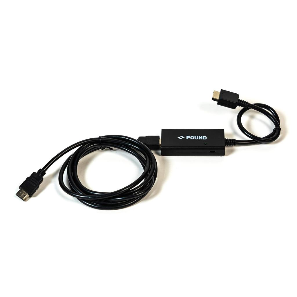 Pound [PS1 & PS2] HD Link Cable | 720p HDMI Connection for Vivid Reproduction of Retro Games On the Latest TVs