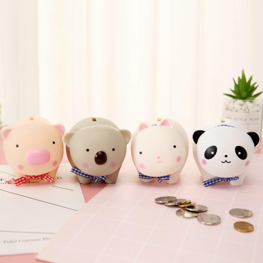 

Cute Home Decor Anti-breaking Pig Rabbit Koala Coins Boxes Kids Toys Money Saving Box Piggy Bank Rabbit
