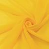 Matière mousseline, couleur jaune