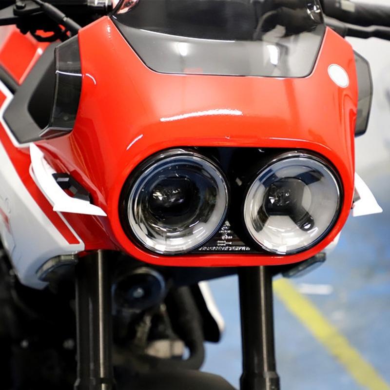 Motorrad-Winglets Verkleidung Motorradflügel Aerodynamische Winglets Spoilerflügel Modifikationszubehör für 250SR Langlebig