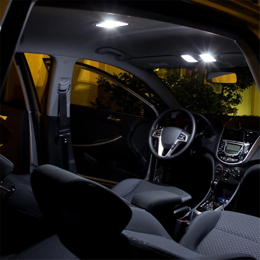18pcs LED Lamp Bulb Car Interior Light Accessories Kit For Honda Pilot 2009-2015