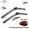 Car Wiper Front Wiper Blades For CITROEN C5 Aircross SUV 2018-onwards Push Button Arm Windscreen Wipers Auto Accessories