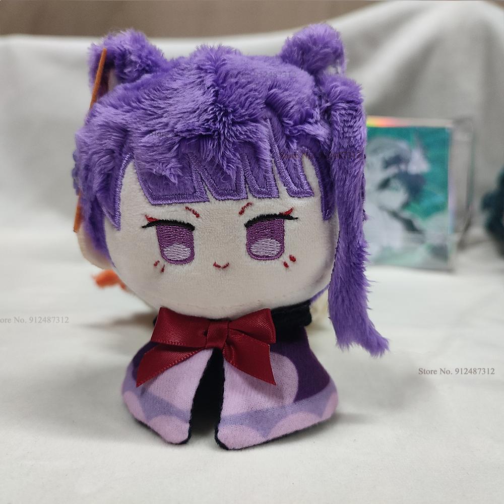 12cm Game Impact Plush Venti Xiao Arataki Itto Tartaglia HuTao Kazuha Albedo Raiden Shogun Dolls Pendants Keychains For Gift
