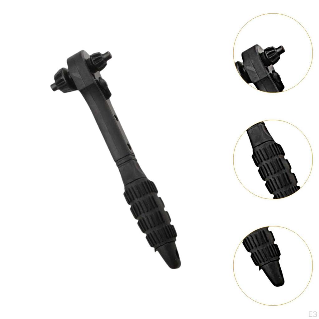 Electric Drill Quick Ratchet Wrench Versatile Chuck Key Tool for Garage And Workshop