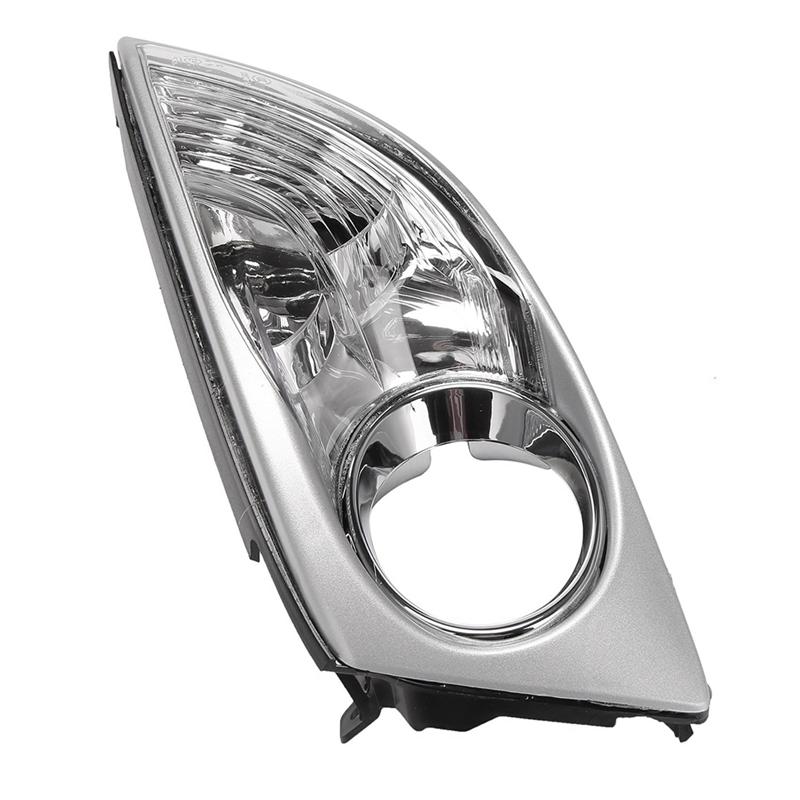 1 Pair Front Bumper Corner Light Cover Fog Light Cover Fog Lamp Hood For Mazda CX7 CX-7 2009-2011