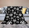 Sports enthusiast pattern Printed Blanket for Sofa Bed Travel Camping Living Room Office Conditioning Blanket