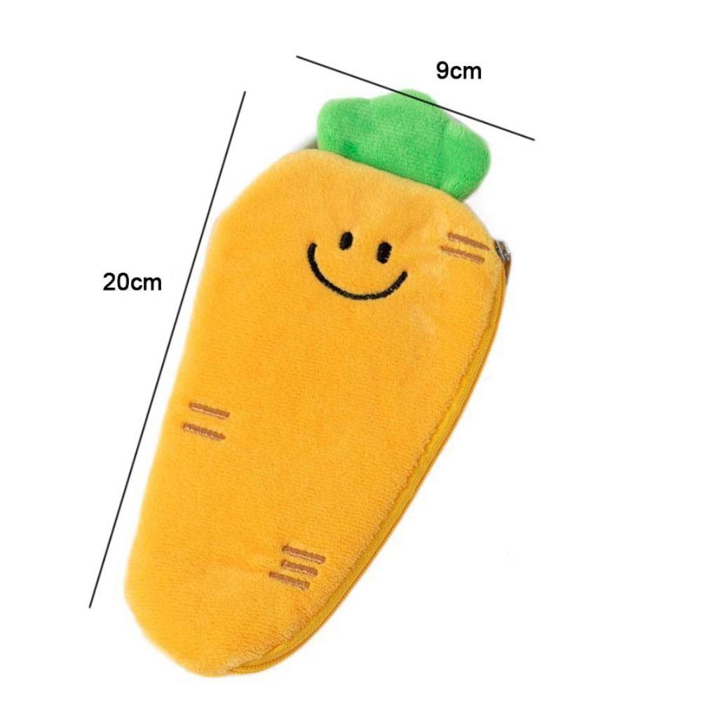 Aubergine Mäppchen Plüsch Schreibwarentasche Hohe Qualität Stifttasche Studenten