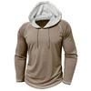 Men’s Hoodies Long Sleeves Shirts Autumn Spring Casual Tops Sportswear Sweatshirt Vintage Classic T Shirt