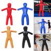 Kids Grappling Dummy Unfilled Exercise Mannequin Kickboxing Training Prop Multifunction Sturdy Boxing Equipment PU 130cm