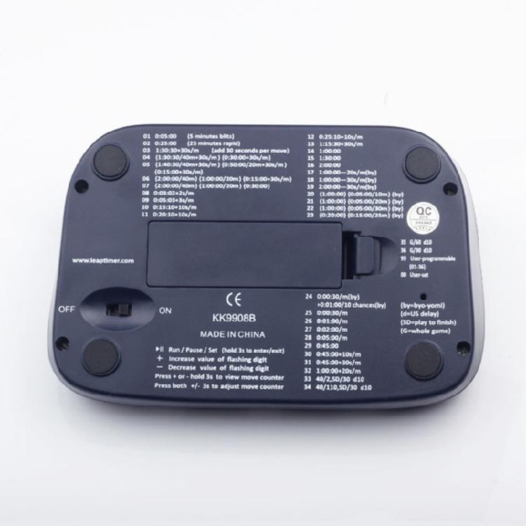 Chess Clock Digital Timer, Professional Count Down Game Timer with Count Alarm