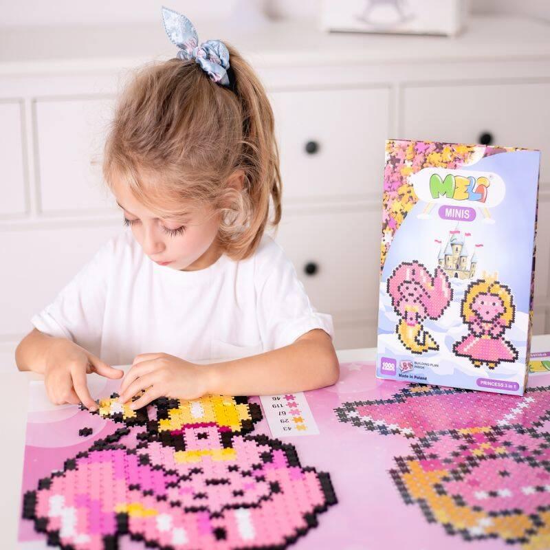 Klocki Meli Minis Princess 3W1 1000 El.