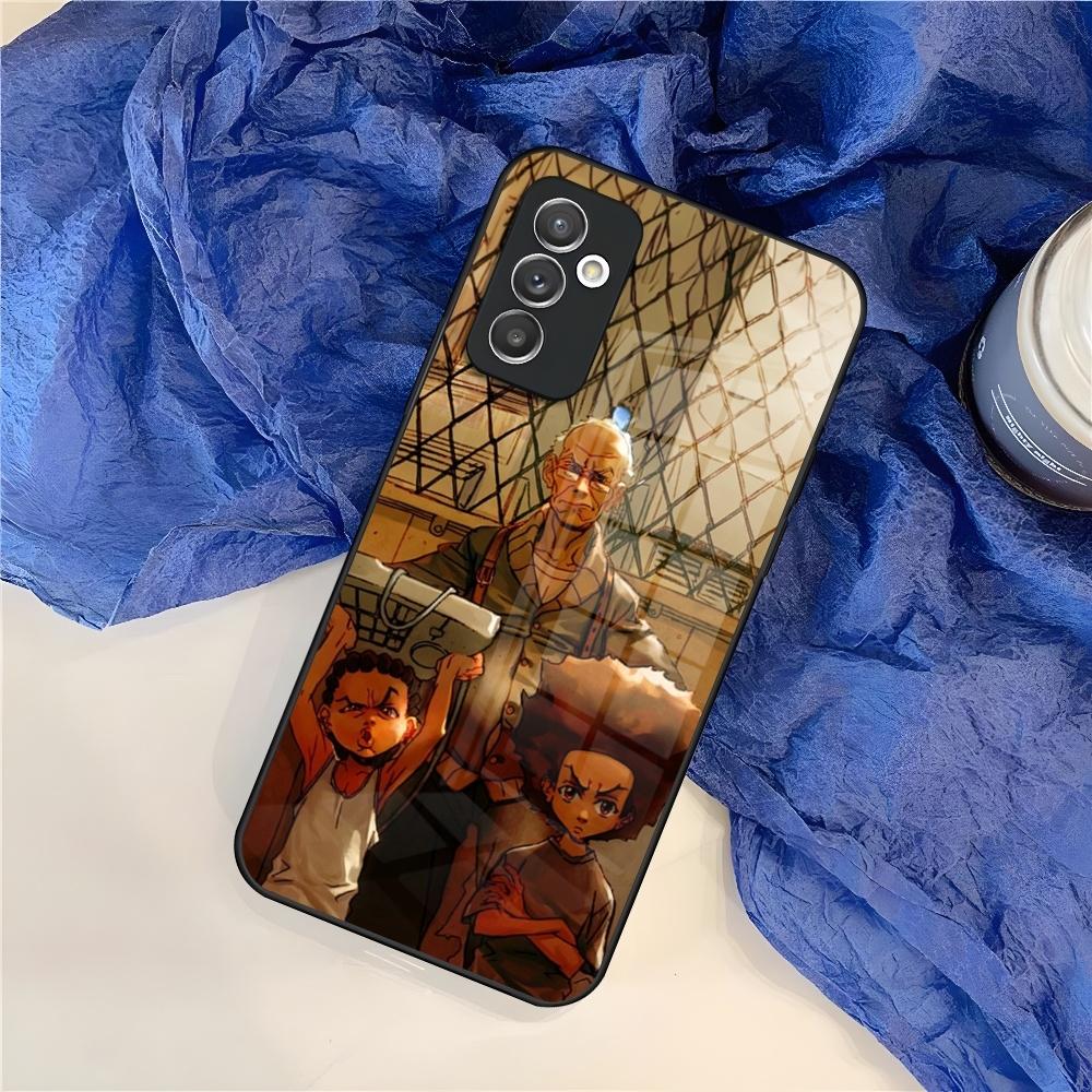 The Boondocks Phone Case for Samsung Galaxy S26 S25 S24 S30 S21 S23 S20 S22 Fe Pro Edge Ultra Plus glass Cover