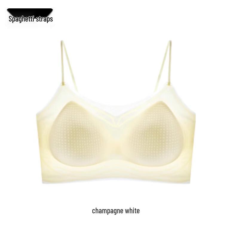 LangSha Women s Ice Silk Wireless Sports Bra C