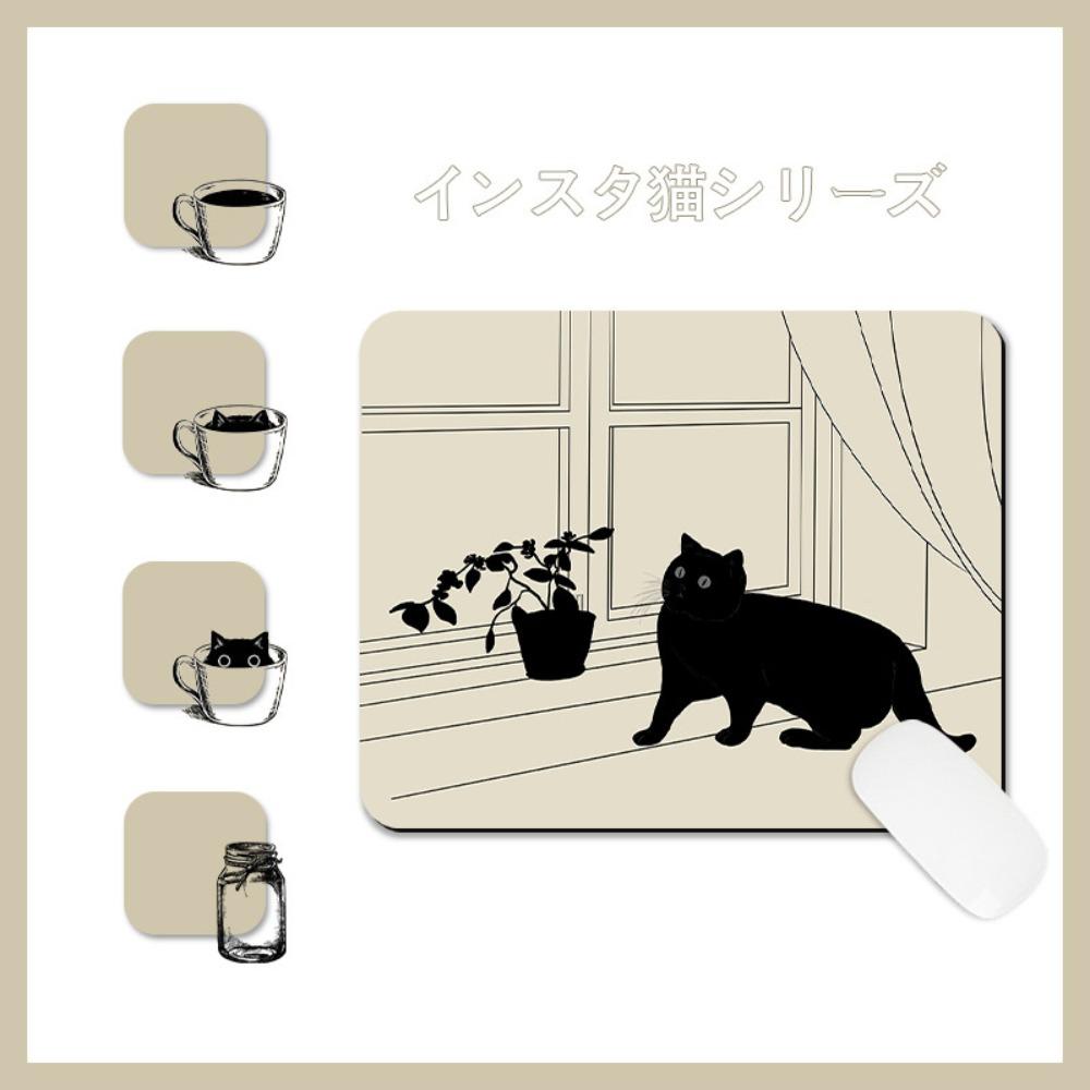 Desk Mat Waterproof Keyboard Mat Anti-Slip Cat Mouse Mat Creative Cat Mouse Pads  Girl Gifts