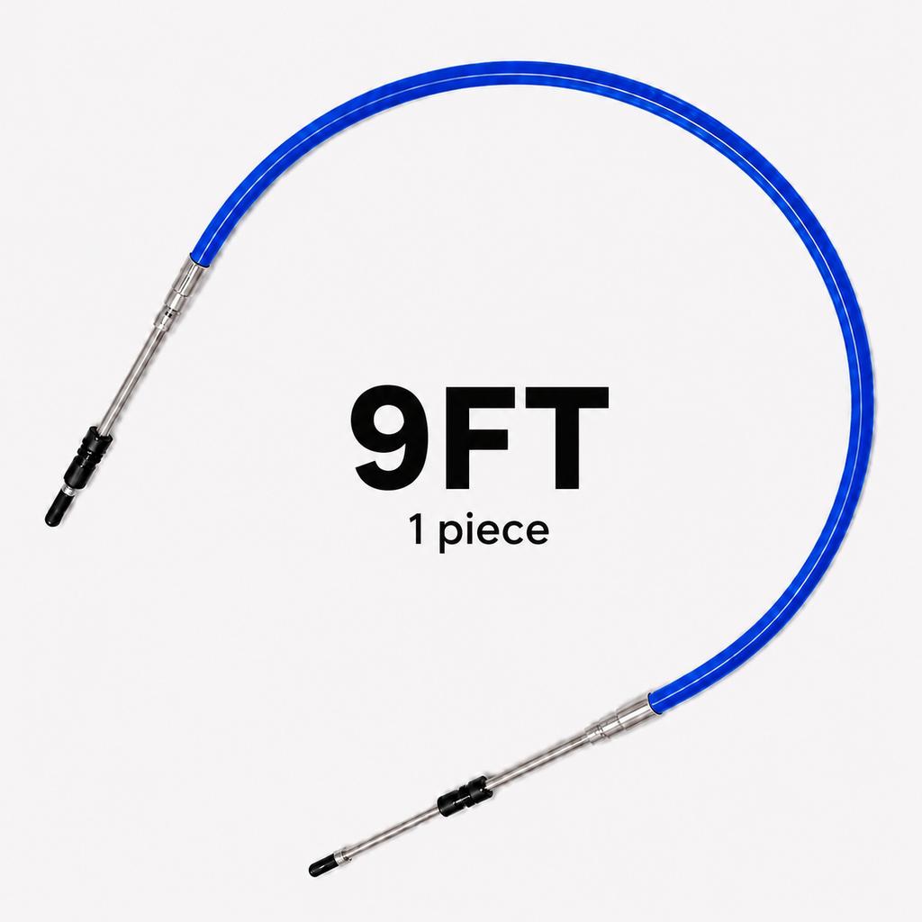 Marine Outboard Throttle Shift Cable, Boat Motor Remote Control Cable, Engine Gear Operation Lever Pull Wire Replacement