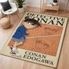 Detective Conan Anime Mystery Think Detective Conan Anime Mystery Theme Rug Soft Nonslip Carpet For Entryway Hallway Balcony Home Decor