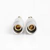 AMIUKON 24K Gold Plated Banana Plugs Speaker Cable Aluminum Metal 4mm of Connectors, Shell, 12AWG-18AWG Gauge, (Set 16)