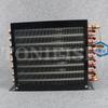 1/4P 3/8P Condenser Air Cold Water Cooling Radiator Copper Tube Aluminum Fin Heat Exchanger 2*8*250