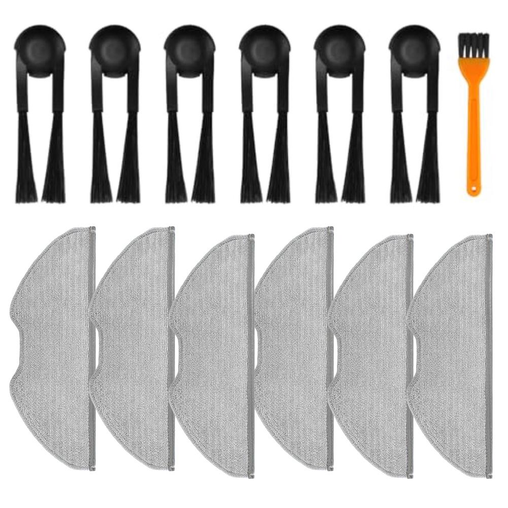 Edge Corner Cleaning Side Brush Mop Kit Home Floor Mopping Microfiber Mop Pads Filter Paper Layers Direct Replacement Parts China Mainland