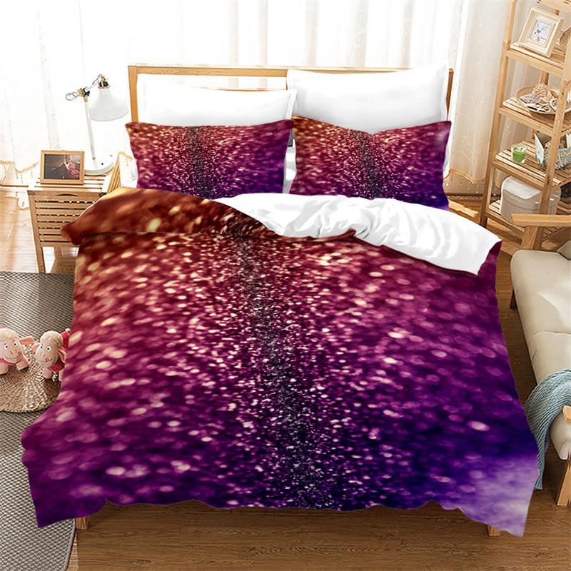 Modern Gradient Colorful Bedding Set Abstract Duvet Cover Microfiber Comforter Cover King Queen For Adult Teen Kids Room Decor
