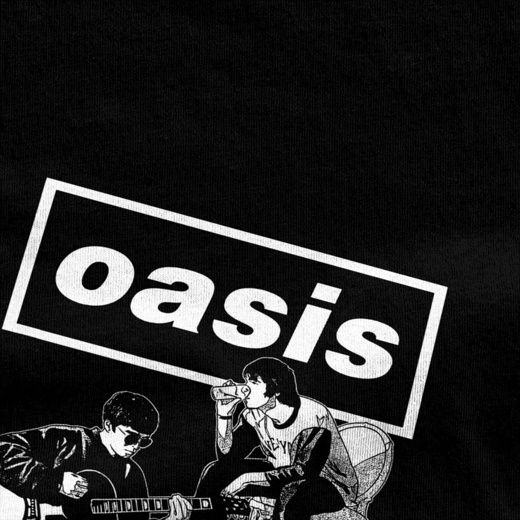 Cigarettes And Alcohol T-Shirt Summer O-Oasis Streetwear T Shirts Cotton Fashion Tshirt For Mens Short Sleeves Pattern Tees
