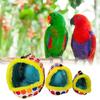 Plush Nest Pet Bird Cave Keep Warm Hanging Sleeping Bed Hut Tent Parrot Hammock