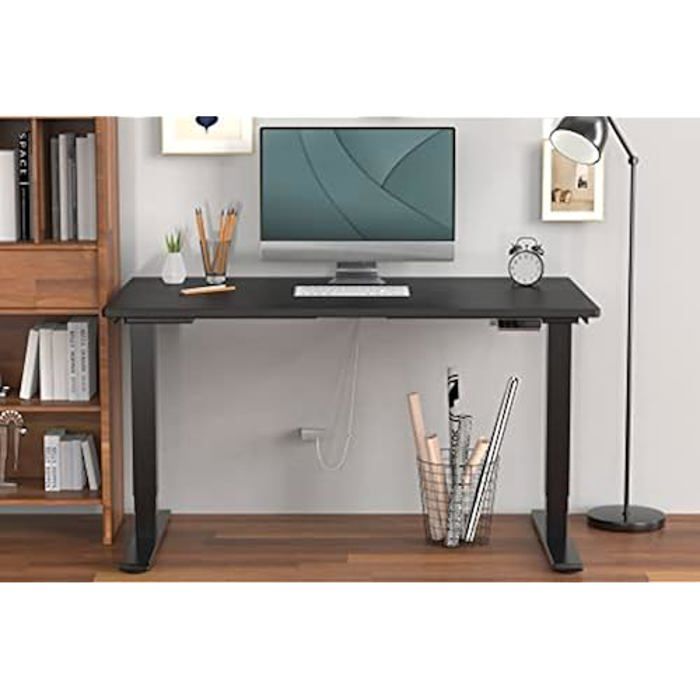 Table réglable en hauteur - DIGITUS - DA-90434 - Noir - 2 Moteurs - Charge 100 kg