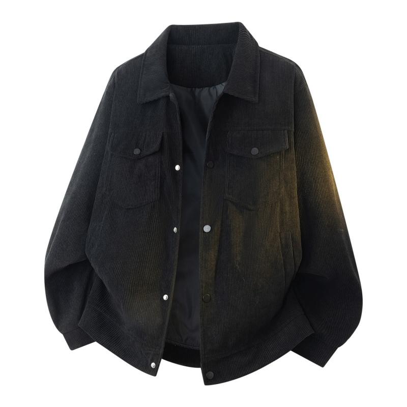 Casual Jacket Men's Casual Solid Color Stand Up Collar Jacket Men's Jacket