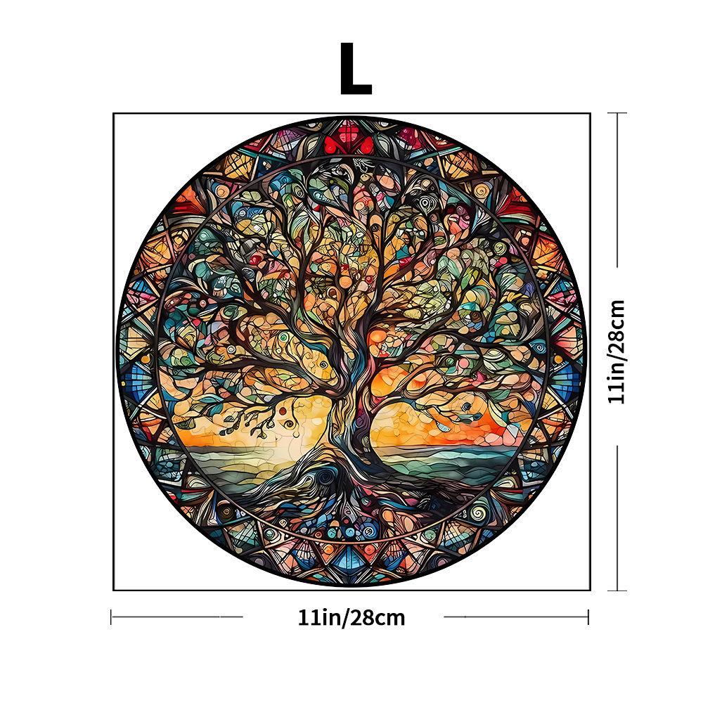 

Деревянный пазл «Дерево жизни» — нестандартные блоки в форме маленьких животных, деревянные пазлы высокой сложности для детей и взрослых, игрушечные пазлы с кошками и собаками, единорогами, 70–210 шт. L