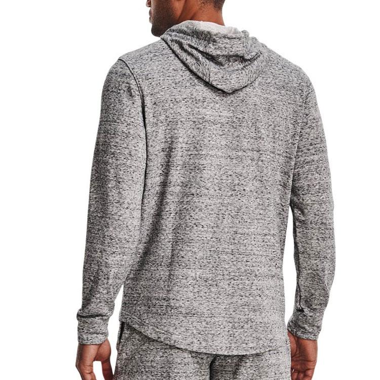 Under Armour Project Rock Graphic Hoodie Men Hoodies White 1370458-112