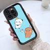 Cute Cartoon Bubu Dudu For iPhone 17 16 15 14 13 12 11 Pro Max Plus Phone Case Covers