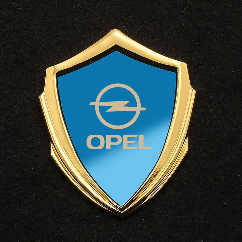 kybf4 3D Car Stickers Cool Metal Badge Car Logo Emblem Sticker Decal For opel astra j corsa d astra astra k vectra bvectra b insignia