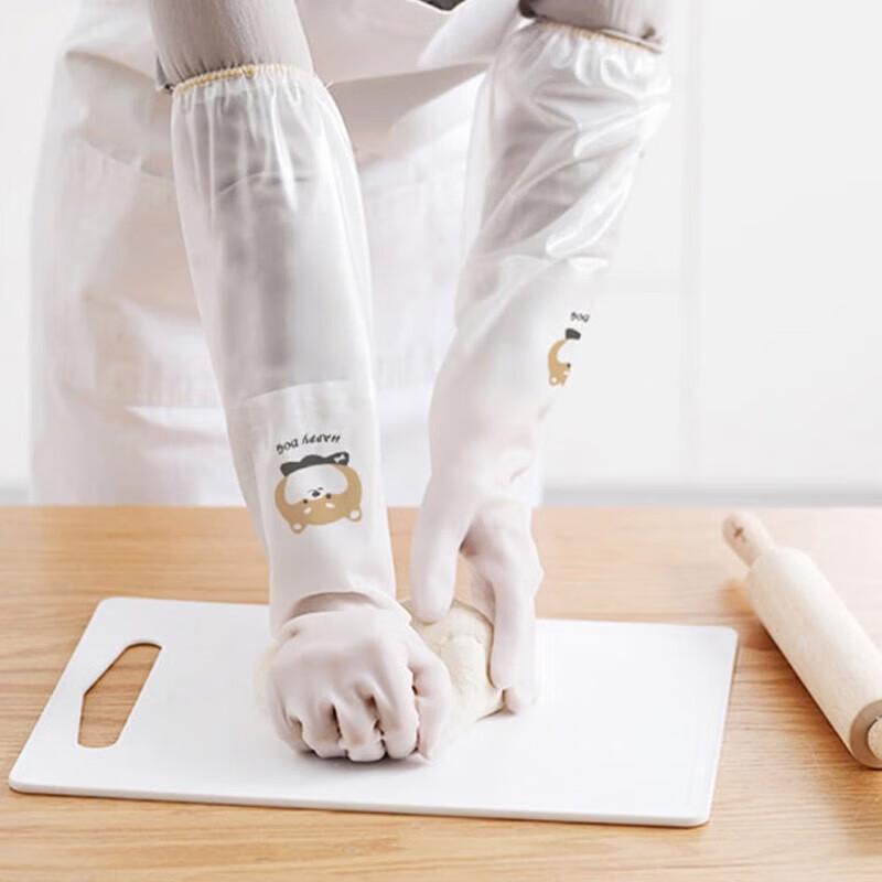 JIAQILI Waterproof Household Dishwashing Gloves
