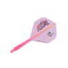 CONDOR Flight AXE Terumune Matsuyoshi Model Lazy Alone 2 Standard Short Neon Pink Darts Flights