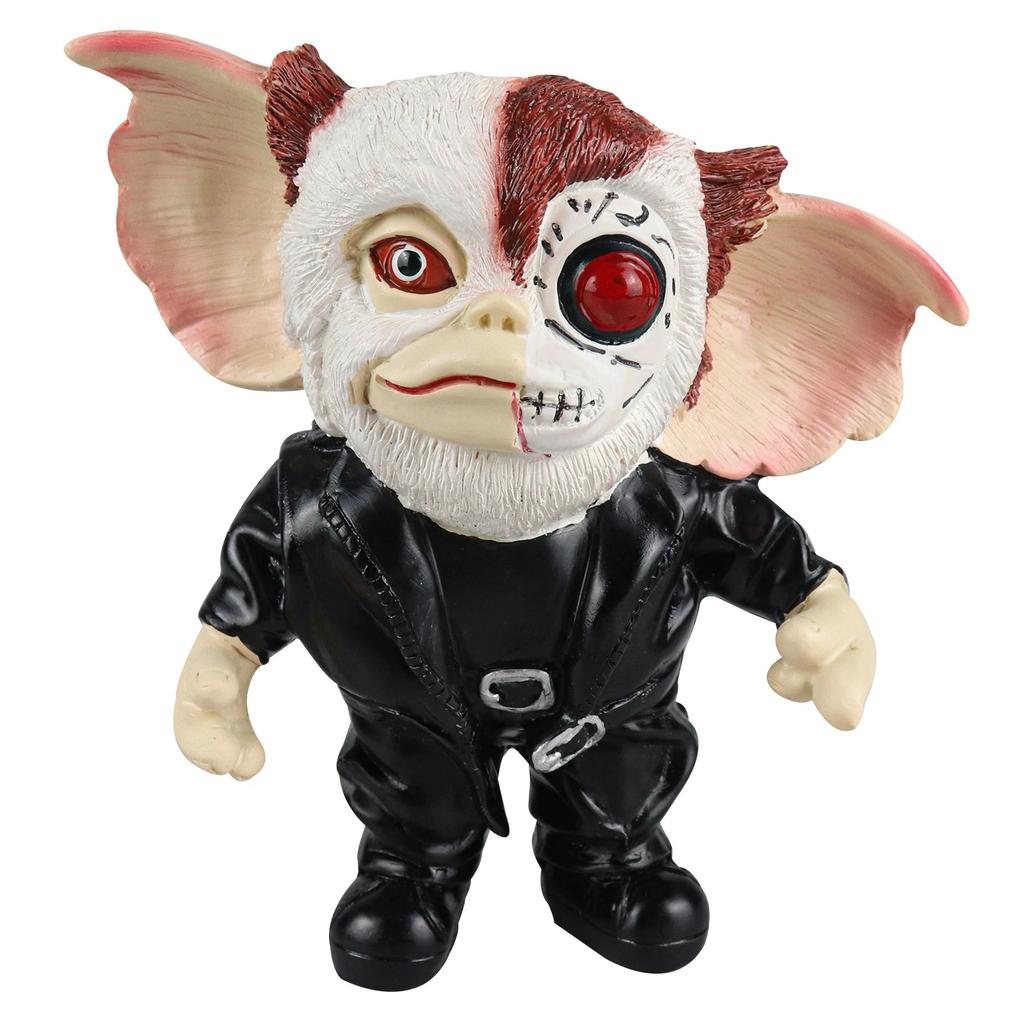 Halloween Horror Mogwai Gizmo Monster Statue,  Mogwai Gizmo Scuplture Figures Desktop Decorations Haunted House Atmosphere Props