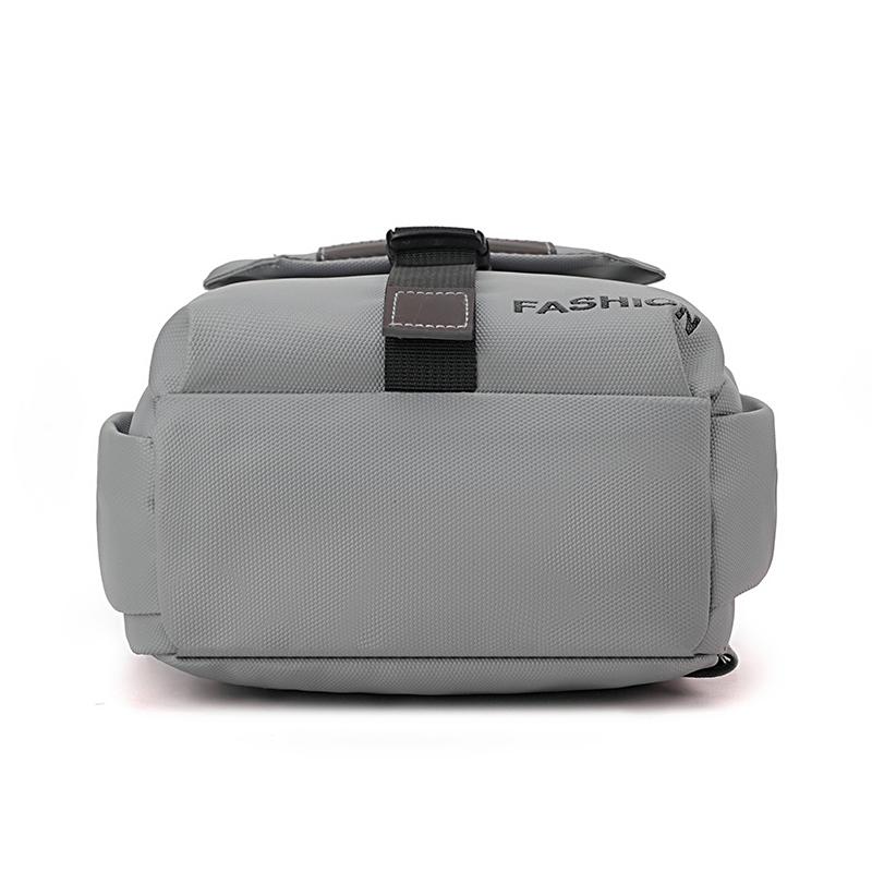 Stylish Unisex Chest Pack - Fashionable Nylon Crossbody Bag for Everyday Use Stylish Nylon Shoulder Bag