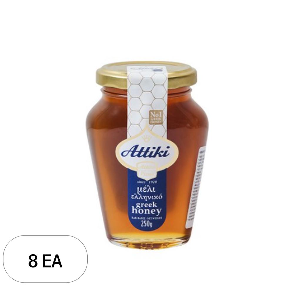 Attiki Řecký med Tymiánový med 250 g 8 ks