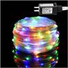 (candy88) LED String Lights, 200 Bulbs, 20m, Plug-in Type, Waterproof & Dustproof, Flashing & Steady, 8 Light Patterns, Dimmable, Indoor & Outdoor